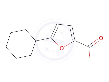 Chemical structure of 5-Cyclohexyl-2-furancarboxylic acid