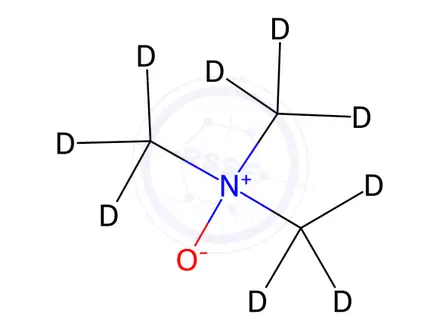 Chemical structure of Trimethyl-D9-Amine N-Oxide