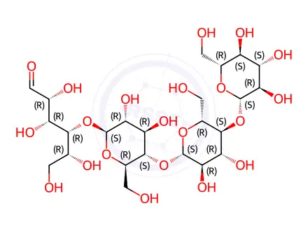 Chemical structure of D-(+)-Cellotetraose