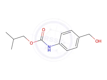 Chemical structure of isobutyl (4-(hydroxymethyl)phenyl)carbamate
