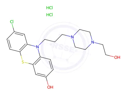 Chemical structure of Perphenazine Impurity 30