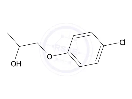 Chemical structure of 1-(4-Chlorophenoxy)propan-2-ol
