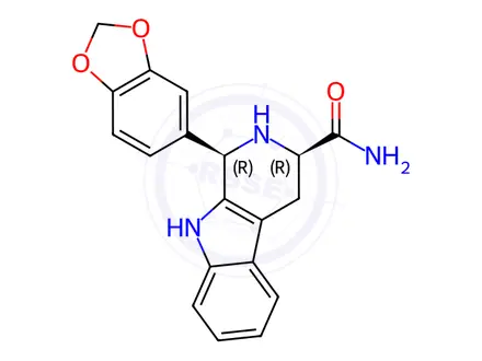 Chemical structure of Tadalafil Impurity 282