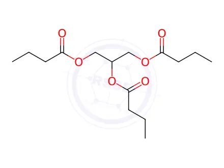 Chemical structure of Tributyrin