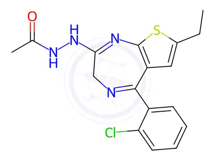 Chemical structure of Etizolam Impurity 9