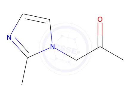 Chemical structure of 1-(2-methyl-1H-imidazol-1-yl)acetone