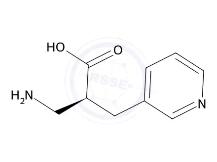Chemical structure of (S)-3-Amino-2-(pyridin-3-ylmethyl)propanoic acid