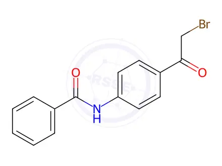 Chemical structure of N-[4-(2-Bromoacetyl)phenyl]benzamide