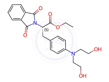 Chemical structure of Melphalan Related Compound (97338-02-8)