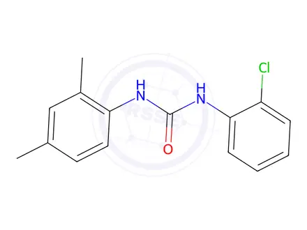Chemical structure of 1-(2-Chlorophenyl)-3-(2,4-dimethylphenyl)urea