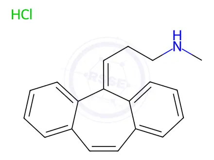Chemical structure of Nortriptyline EP Impurity B Hydrochloride