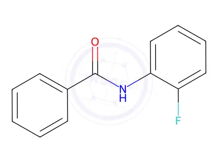 Chemical structure of N-(2-Fluorophenyl)benzamide