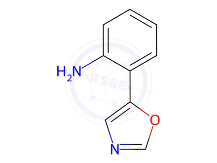 Chemical structure of 2-(5-Oxazolyl)aniline