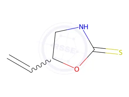 Chemical structure of (R,S)-Goitrin