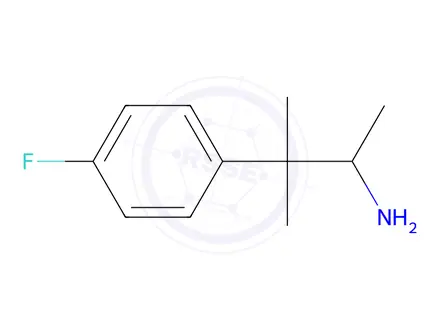 Chemical structure of 3-(4-Fluorophenyl)-3-methylbutan-2-amine