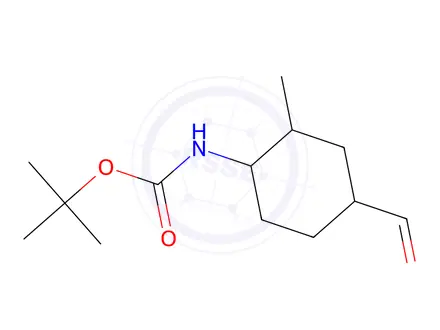 Chemical structure of Tert-butyl (4-formyl-2-methylcyclohexyl)carbamate