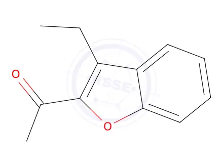 Chemical structure of 1-(3-ethyl-1-benzofuran-2-yl)ethan-1-one