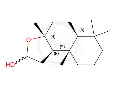 Chemical structure of Sclareol Impurity 10