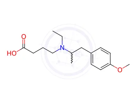 Chemical structure of Mebeverine Impurity 27