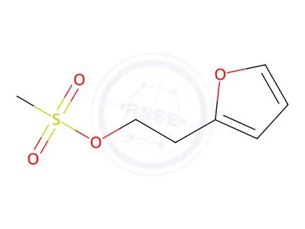 Chemical structure of Methanesulfonic acid 2-furan-2-yl-ethyl ester