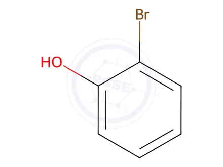 Chemical structure of 2-Bromophenol