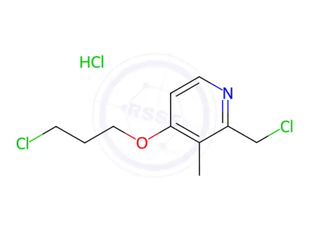 Chemical structure of Rabeprazole Impurity 25(Hydrochloride)