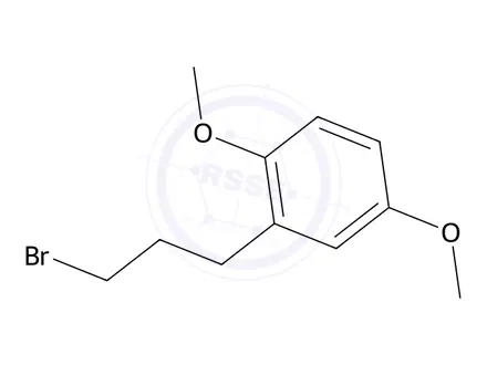 Chemical structure of 2-(3-Bromopropyl)-1,4-dimethoxybenzene