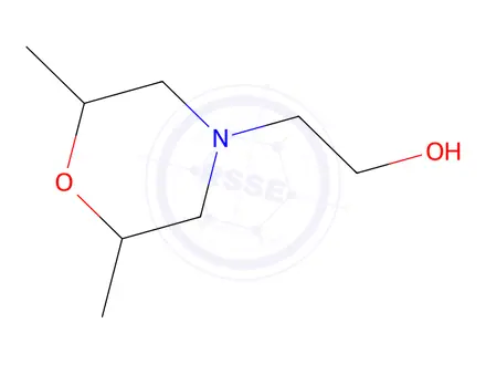 Chemical structure of 2-(2,6-Dimethyl-morpholin-4-yl)-ethanol Hydrochloride