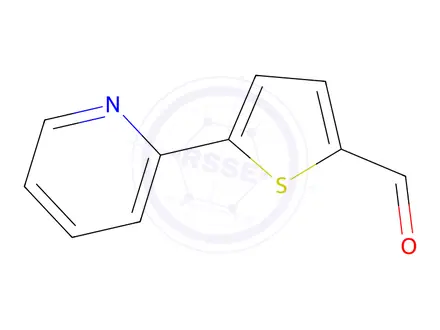 Chemical structure of 5-PYRIDIN-2-YLTHIOPHENE-2-CARBALDEHYDE
