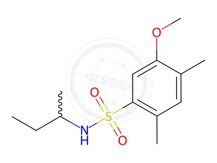 Chemical structure of N-(sec-Butyl)-5-methoxy-2,4-dimethylbenzenesulfonamide