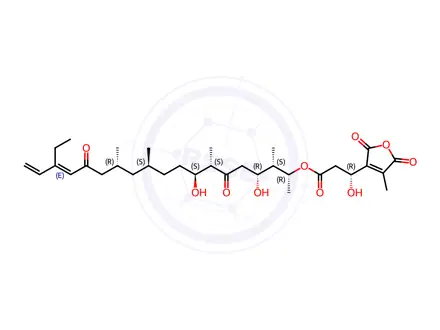 Chemical structure of Tautomycetin