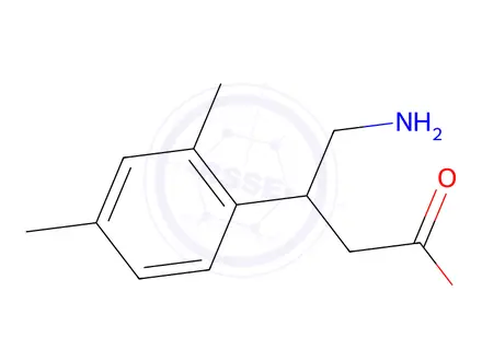 Chemical structure of 4-Amino-3-(2,4-dimethylphenyl)butanoic acid