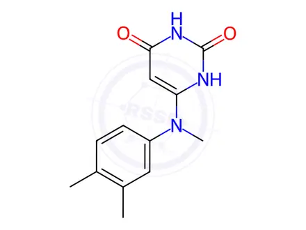Chemical structure of Uracil Impurity 114