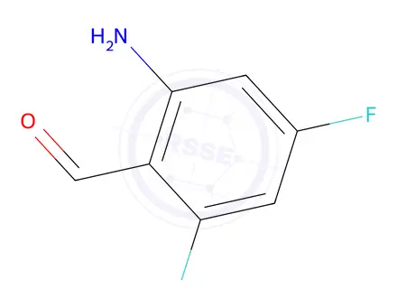 Chemical structure of 2-Amino-4,6-difluorobenzaldehyde