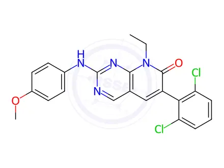 Chemical structure of PD 0166285 Impurity 51