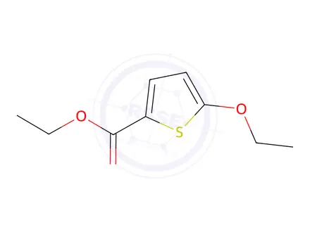 Chemical structure of Ethyl 5-Ethoxy-2-thiophenecarboxylate