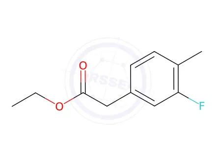 Chemical structure of Ethyl 2-(3-fluoro-4-methylphenyl)acetate