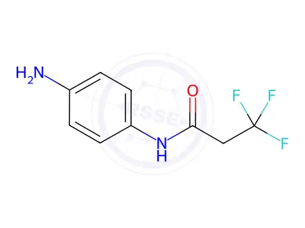 Chemical structure of n-(4-Aminophenyl)-3,3,3-trifluoropropanamide