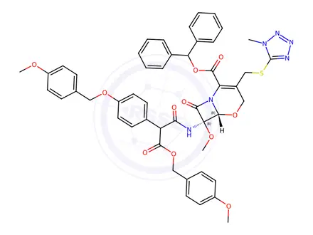 Chemical structure of Latamoxef Impurity 33