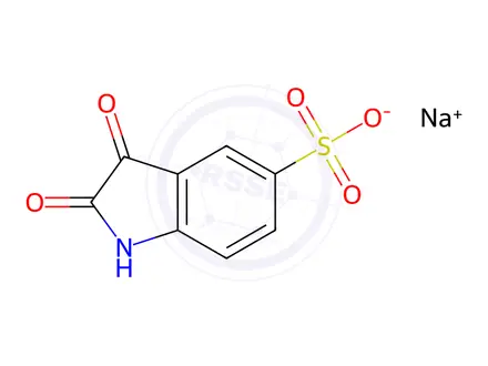 Chemical structure of Isatin-5-sulfonic Acid Monosodium Salt