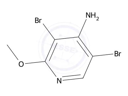 Chemical structure of 3,5-Dibromo-2-methoxypyridin-4-amine