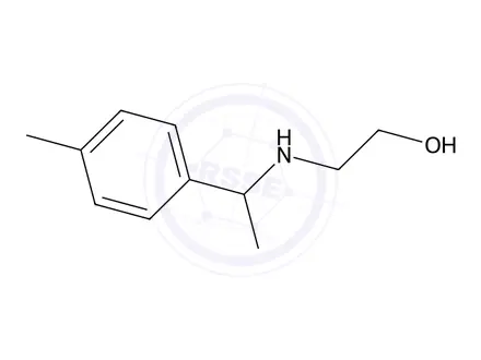 Chemical structure of 2-((1-(P-tolyl)ethyl)amino)ethan-1-ol