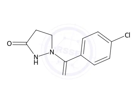 Chemical structure of 1-(4-Chlorobenzoyl)pyrazolidin-3-one