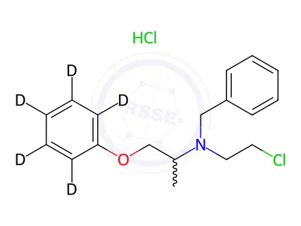Chemical structure of Phenoxybenzamine-d5 Hydrochloride