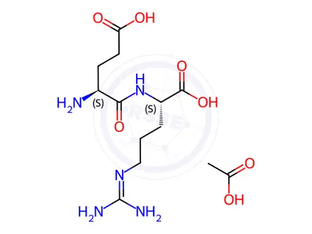 Chemical structure of Arginine Impurity 38