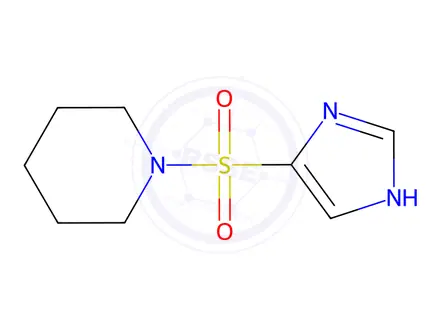 Chemical structure of 1-(1h-Imidazole-4-sulfonyl)piperidine