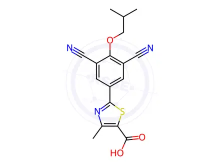 Chemical structure of Febuxostat Impurity 244
