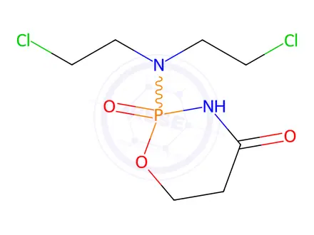 Chemical structure of 4-Oxo Cyclophosphamide