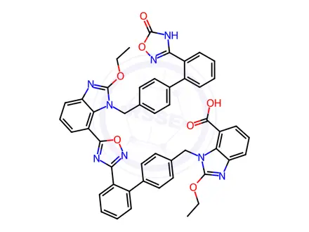 Chemical structure of Azilsartan Impurity 1074