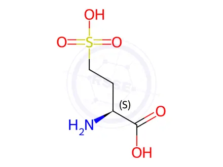 Chemical structure of L-2-AMINO-4-SULFOBUTYRIC ACID